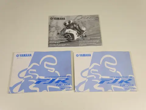 INSTRUCTIEBOEKJE Yamaha FJR 1300 2006 - 2012