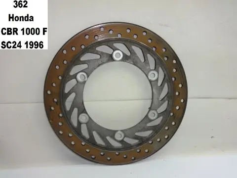 REMSCHIJF VOOR Honda CBR 1000 F 1993 - 2000