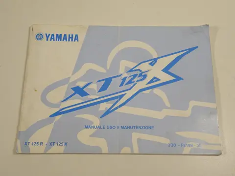 INSTRUCTIEBOEKJE Yamaha XT 1980 - 2010