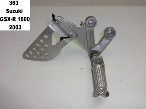 RECHTER SCHETSPLAAT Suzuki GSX R 1000 2003 - 2004