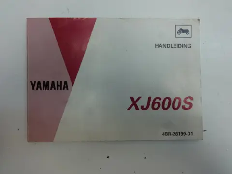 INSTRUCTIEBOEKJE Yamaha XJ 600 Diversion 1992 - 1996