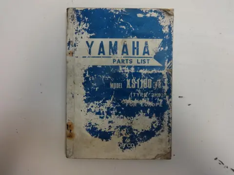 INSTRUCTIEBOEKJE Yamaha XS 1100 1979 - 1981