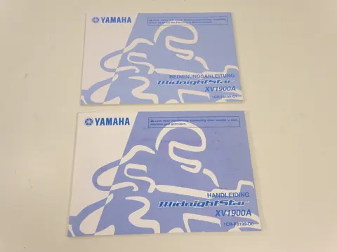 INSTRUCTIEBOEKJE Yamaha XV 1900 2009 - 2009