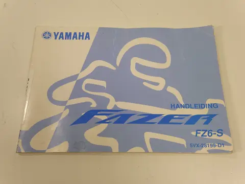 INSTRUCTIEBOEKJE Yamaha FZ6 2004 - 2007