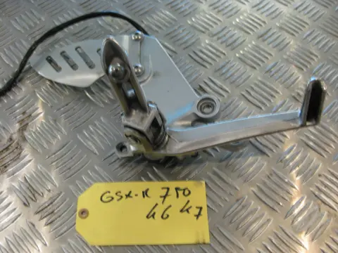 RECHTER SCHETSPLAAT Suzuki GSX R 750 2006 - 2007
