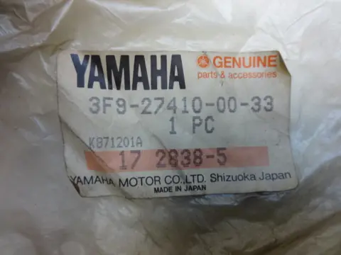 VOETSTEUN LINKS Yamaha XS 400 1976 - 1981