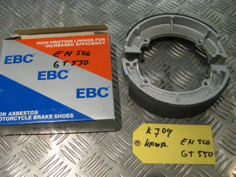 REMBLOKKEN ACHTER Kawasaki EN 500 Vulcan 1991 - 1995