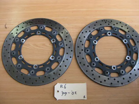 REMSCHIJVEN SET Yamaha YZF R6 1998 - 2002