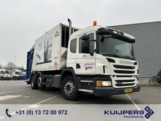 Scania P 280 / Haller X2C MEKAV 20 m3 / Garbage Truck - Muhlwagen - Camion Poubelle