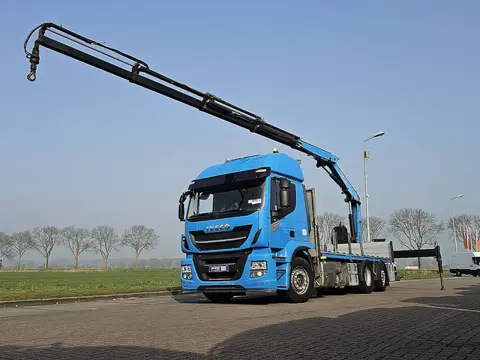 IVECO AT260S42 STRALIS 6x2 hyva hc183x 4x