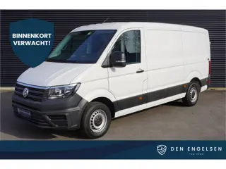 Volkswagen Crafter 35 140pk L3H2 / L2H1 Trekhaak Apple Carplay 3-zits Parkeersensoren Euro6