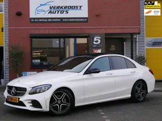 Mercedes-Benz C-klasse 180 Business Solution AMG.pano.leder.360.cam
