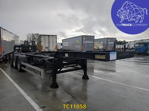 TURBOS HOET Tank chassis Gooseneck (bj 2009)