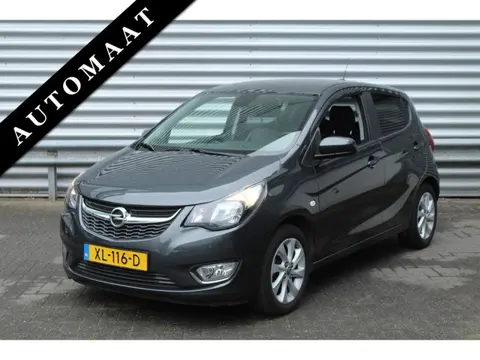 Opel Karl 1.0 ecoFLEX 75pk Innovation AUTOMAAT NL-Auto NAP Clima Cruise Carplay Leder 15"LMV Stoelve