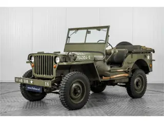 Willys Jeep MB oorlogsjeep WW2 1943 (bj 1943)
