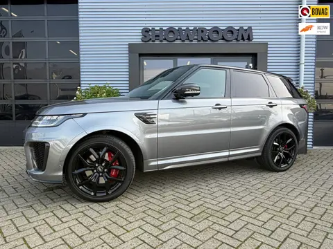 Land Rover Range Rover Sport P575 SVR Carbon Edition Suede hemel|Apple Carplay|Stoelverwarming en ko