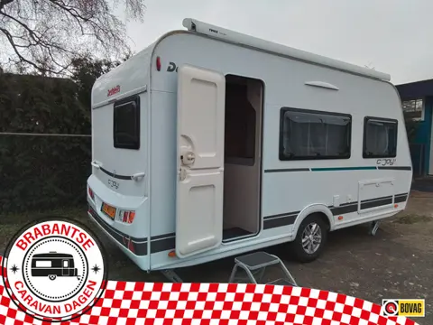 Dethleffs C'Joy 420 QSH Compleet met dwars bed
