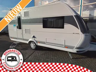 Hobby De Luxe 460 SL Model 2026 aparte bedden