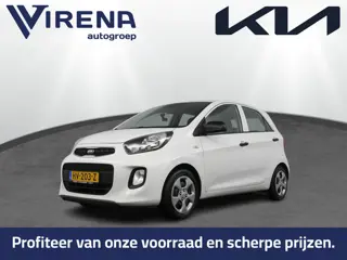 Kia Picanto 1.0 CVVT EconomyLine - Radio - Stalenvelgen - Onderhoud boekje - Virena Zekerheidspakket