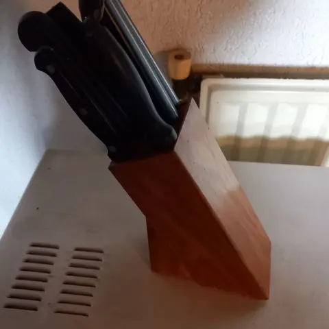 Messenblok, handig in de keuken -