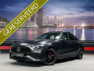 Mercedes-Benz C-Klasse C300 e AMG 4MATIC UNIEK!MAGNO|GRAPHITE|Burmester|HeadUp|Sfeer|Pano|360cam|Mem
