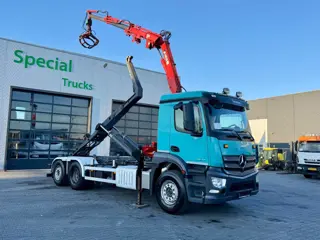 Mercedes-Benz Antos 2643 6x2 euro 6 / Meiller RS21 65 / MKG HLK 76