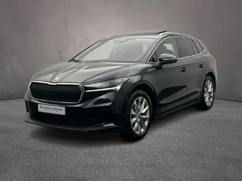 Skoda Enyaq iV 80 204pk Automaat Trekhaak, Adaptive cruise control, Panoramadak, Lederen bekleding, 