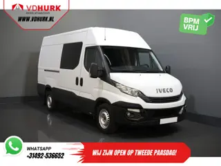 Iveco Daily 35S16V 2.3 L3H2 155 pk Aut. DC Dubbel Cabine EXPORT ONLY 3.5T trekverm./ Climate/ Cruise