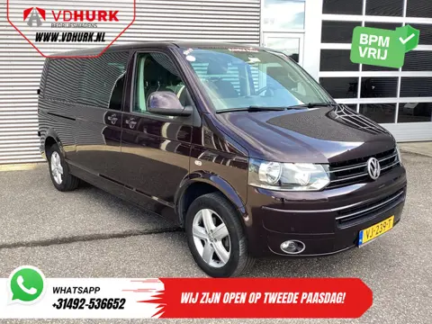 Volkswagen Transporter 2.0 TDI 140 pk DSG Aut. L2 Dubbel Cabine DC EXPORT 2.5t Trekverm./ Cruise/ Ai
