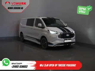 Ford Transit Custom 320 2.5 PHEV L2 Sport DC Dubbel Cabine 2xSchuifdeur/ Adapt.Cruise/ Elek.Stoel/ L