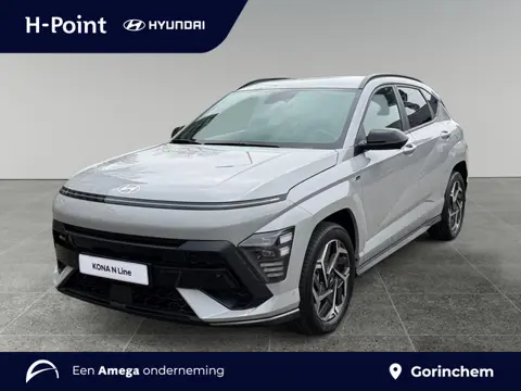 Hyundai Kona N Line 1.6 GDI HEV 137pk | €5.120 KORTING | STOELVERW. | DODEHOEKBEW. | 360° CAMERA | B