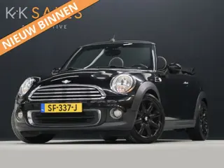 MINI Cabrio 1.6 One Pepper [VOL LEDER, STOELVERWARMING, PDC ACHTER, BLUETOOTH, CRUISE CONTROL, AIRCO