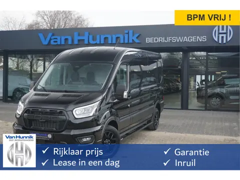 Ford Transit 350L L3H2 Black Raptor AUT-10 RWD 165PK BPM VRIJ Navi, Adap. Cruise, 360° Cam, 3.5T Tre