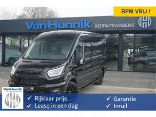 Ford Transit 350L L3H2 Black Raptor AUT-10 RWD 165PK BPM VRIJ Navi, Adap. Cruise, 360° Cam, 3.5T Tre