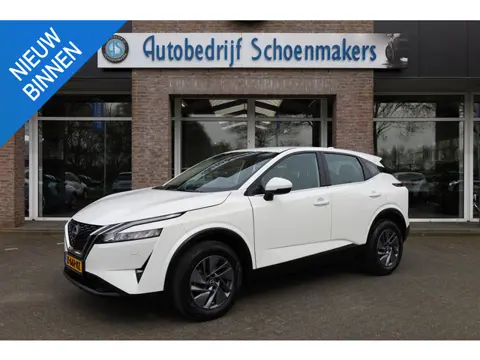 Nissan Qashqai 1.3 MHEV Xtronic TREKHAAK CAMERA RUIT/STUUR/STOELVERWARMING DODEHOEK DAB CARPLAY GSM-