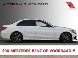 Mercedes-Benz C-Klasse 180 AMG LINE NIGHT PAKKET LEDER NAVI DAB <<NL AUTO>>