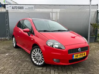 Fiat Grande Punto 1.4-16V Sportsound Plus - Airco - Leder - APK 08-26