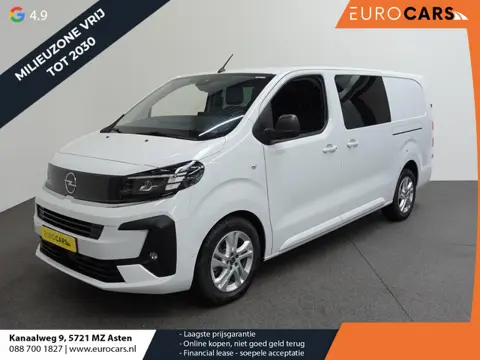 Opel Vivaro 2.0 Diesel 180 S&S L3 Automaat Dubbele Cabine 2 schuifdeuren Android Auto/Apple CarPlay 