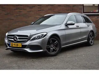 Mercedes-Benz C-klasse Estate 180 CDI Lease Edition '15 LED Leder Clima Navi Cruise Inruil mogelijk