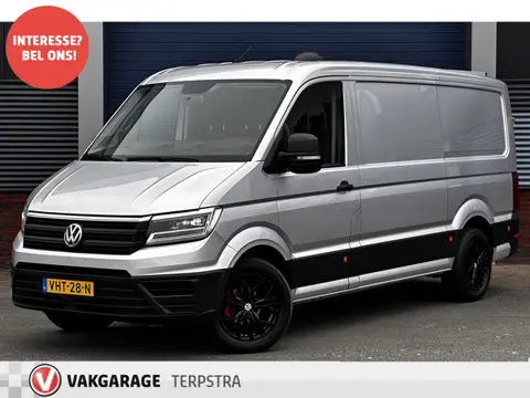 Volkswagen Crafter 35 2.0 TDI L3H3 Highline/ NIEUW MODEL!/ Trekhaak/ 3-Zitplaatsen voor/ Zij-Schuifd