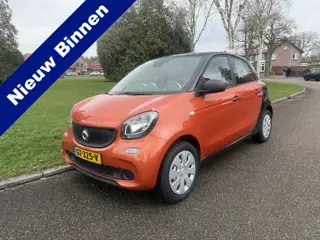 Smart Forfour 1.0 Pure Airco, Cruise, Bluetooth, Led, NAP