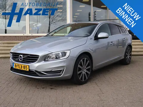 Volvo V60 2.4 D6 AWD 285 PK PLUG-IN HYBRID SUMMUM + TREKHAAK | MEMORY | LEDER | STOELVERW. | 18 INCH