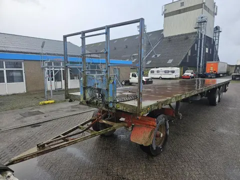 Houtnate V40039040 3-asssige aanhanger - Bladvering - Trommelremmen PM2365