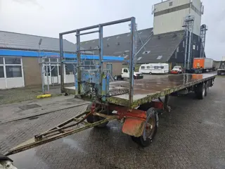 Houtnate V40039040 3-asssige aanhanger - Bladvering - Trommelremmen PM2365