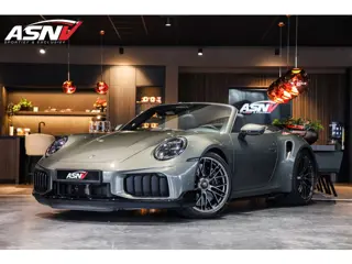 Porsche 911 992.2 Cabrio 3.6 Turbo S, 711 PK, *ON/STOCK*, Sport/Design/Zwart, Burmester, Ventilatie,