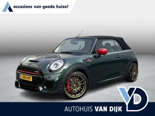 Mini Cabrio 2.0 John Cooper Works Chili | Navi/Adapt.Cruise/Clima/Camera/Stoelverwarming/18"/Harman 