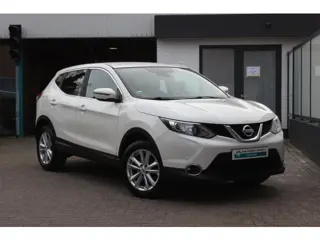 Nissan Qashqai 1.6 N-Connecta Navi, Camera, PDC, Trekhaak 1500KG, Pearl White, All Season,