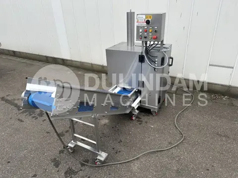 ABL Slicer OS08 snijmachine met afvoerband