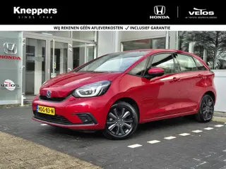 Honda Jazz 1.5 e:HEV Elegance | GEEN AFLEVERKOSTEN |  Parkeersensoren V+A, Apple/Android, Voorstoele