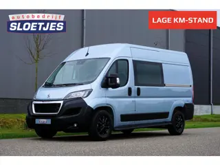 Peugeot Boxer 2.2 BlueHDi 165 L2H2 Zwaar 3.5t |2 stoelen |2 schuifdeuren |2 airbags |Metallic |Topst